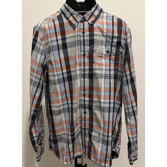 The North Face Men’s Shirt Size L Multicolor Plaid Outdoor Hiking Long Sleeve - Picture 1 of 6